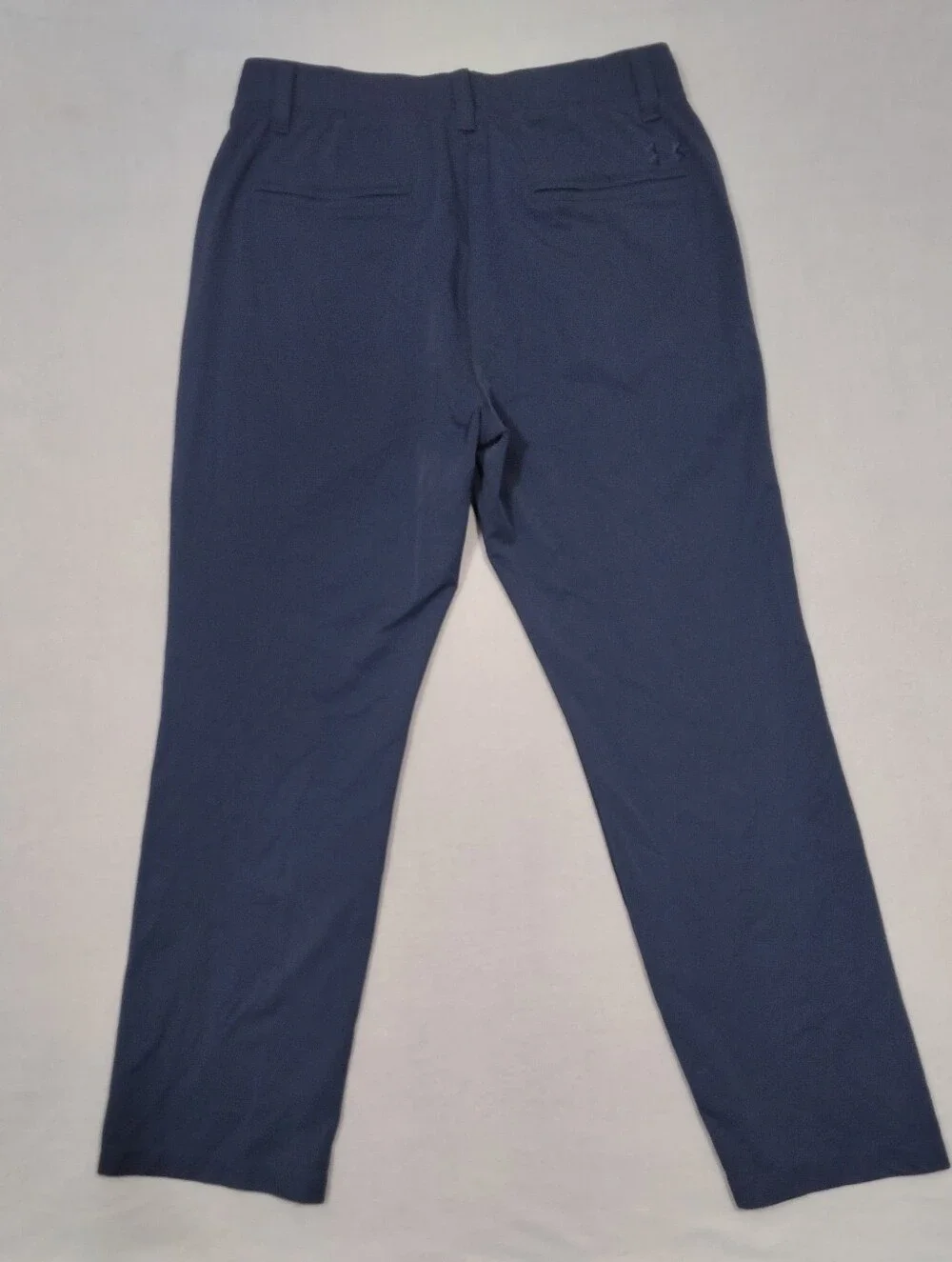 Under Armour Pants Mens 34 X 32 Blue Loose UA Match Play Stretch Grip Waistband